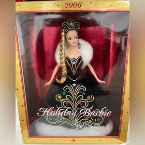 2006 Holiday Barbie By Bob Mackie. Collectors Edition NIB Unopened Box Barbie